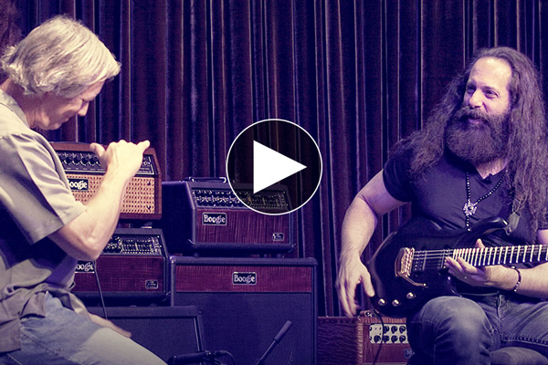 John Petrucci an Doug West at the Guitar Sanctuary Tone Summit